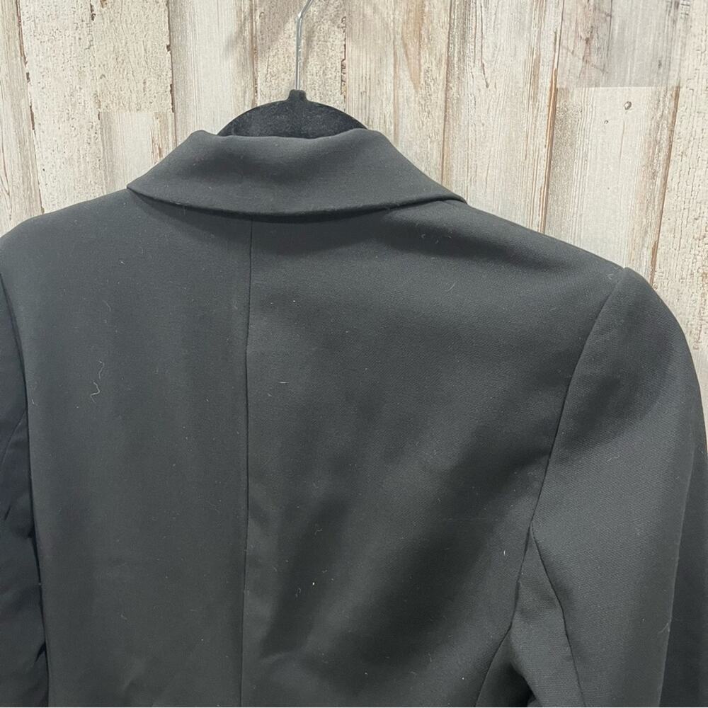 NWT Gap True Black Basic Blazer One Button NWT - image 4